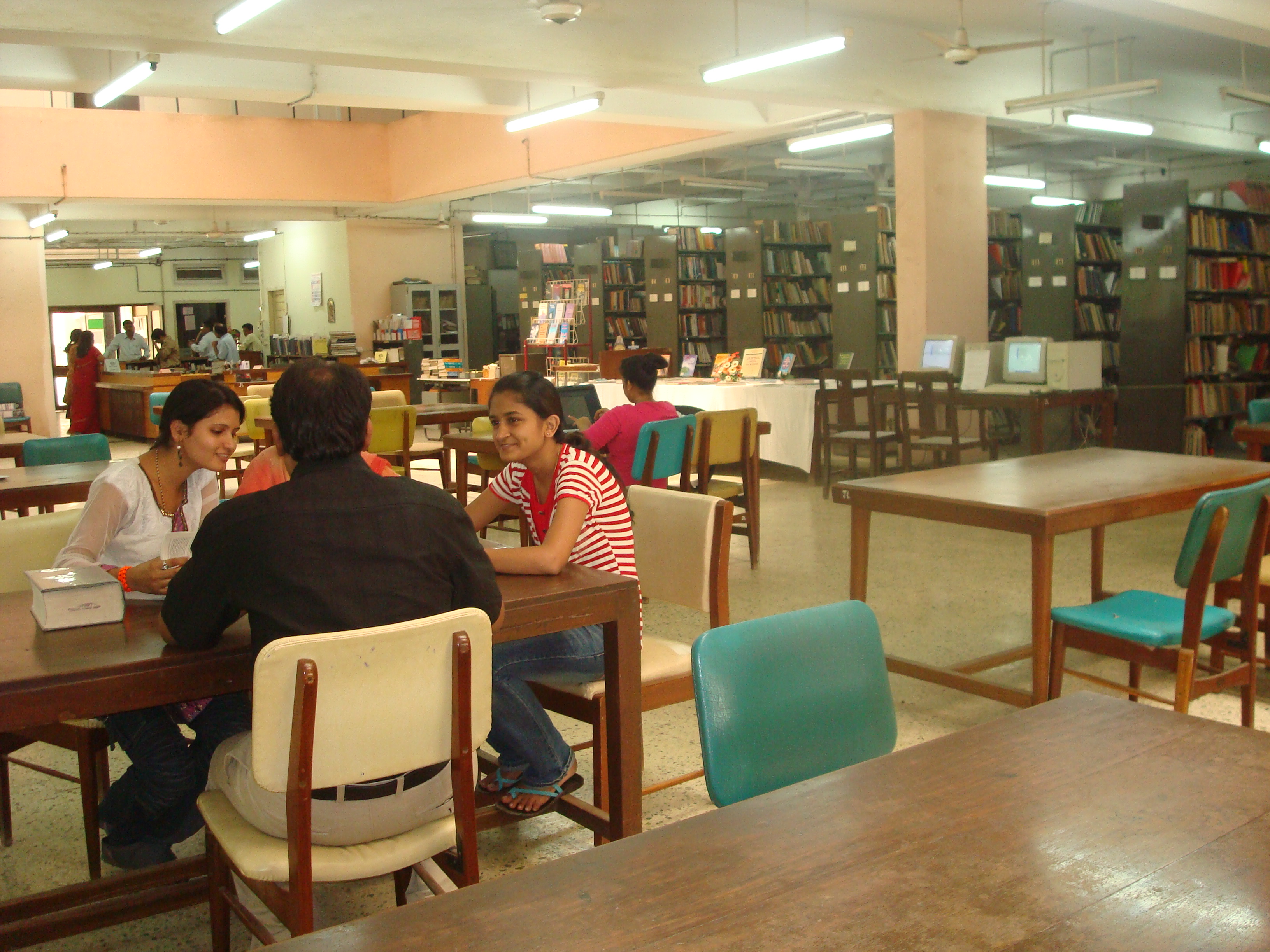 LIBRARY - The University has a well-equipped Library and Reading Room in the Composite Building.